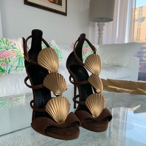 Authentic Guiseppe Zanotti Shell Sandals